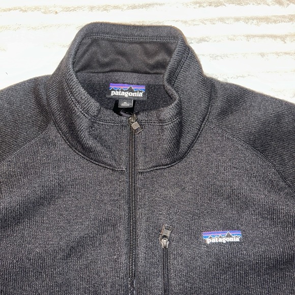 Patagonia Other - Patagonia Better Sweater Jacket XL Black Full Zip Hiker Trail Fleece Preppy Mens